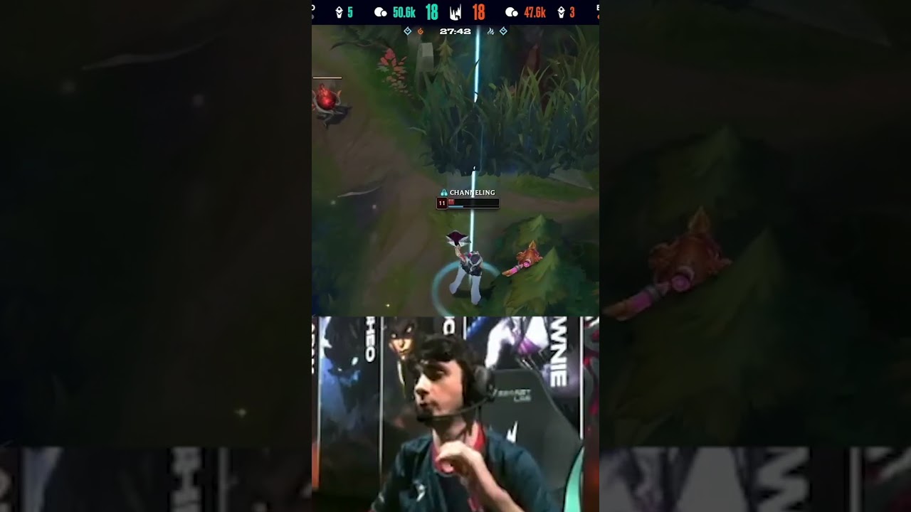 Labrov reaction time 😱 #shorts #lec #leagueoflegends
