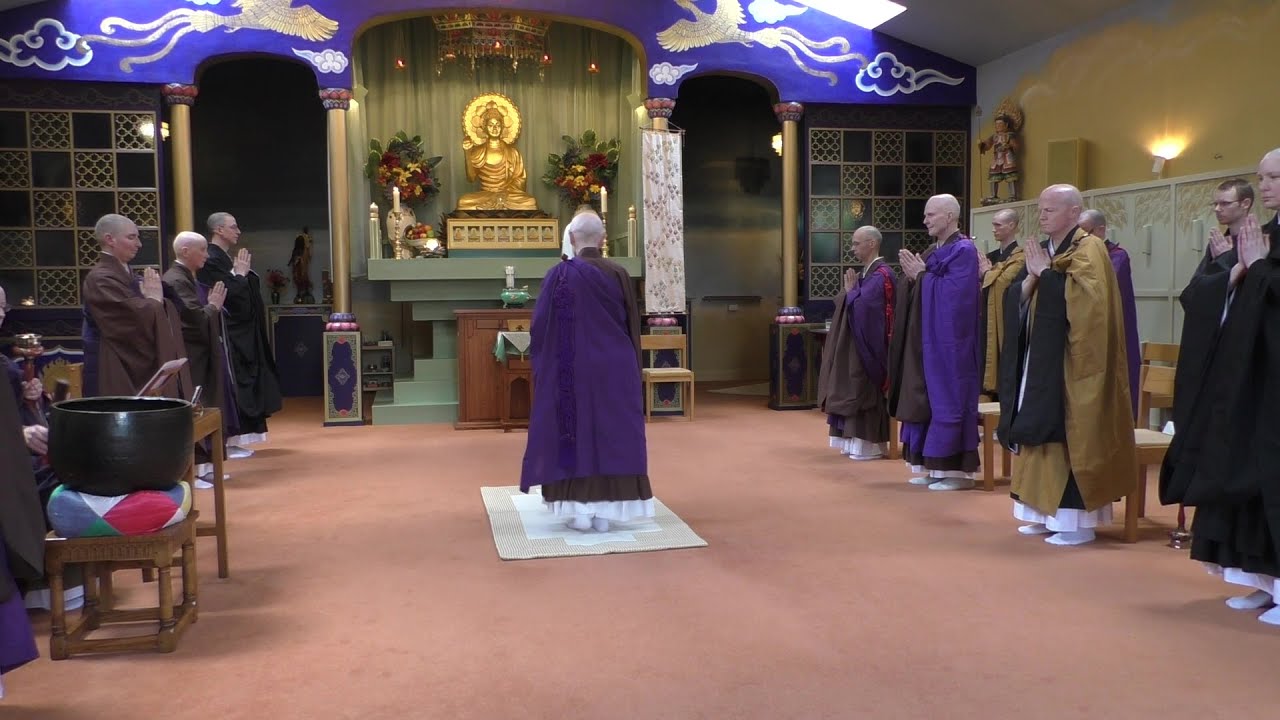 Renewing the Precepts Ceremony