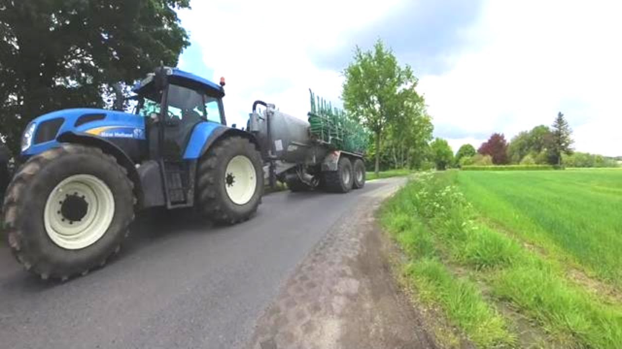 Radtour durch Münster: Bahnübergang Mecklenbeck über Roxel zum Haus Rüschhaus und zurück