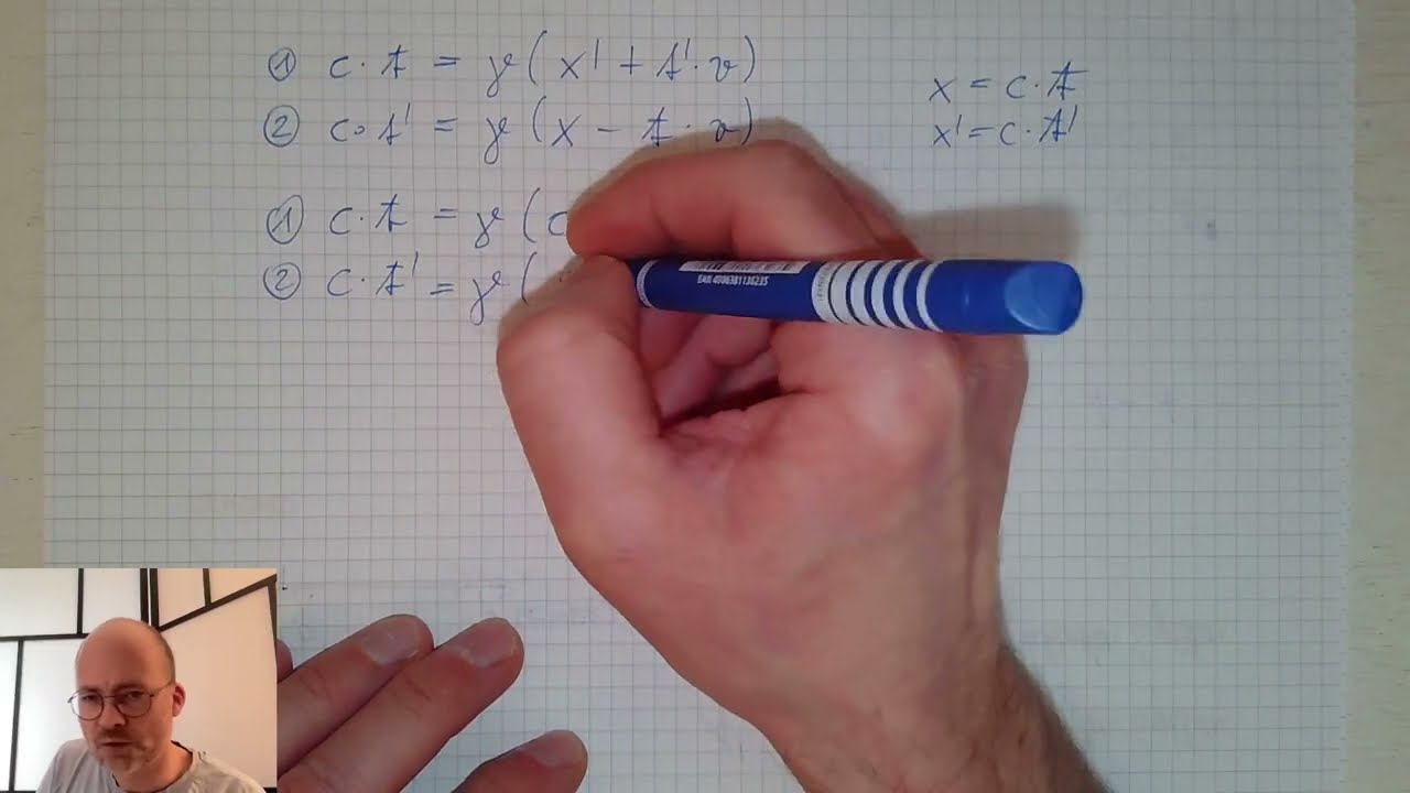 Lorentz Transformation Herleitung