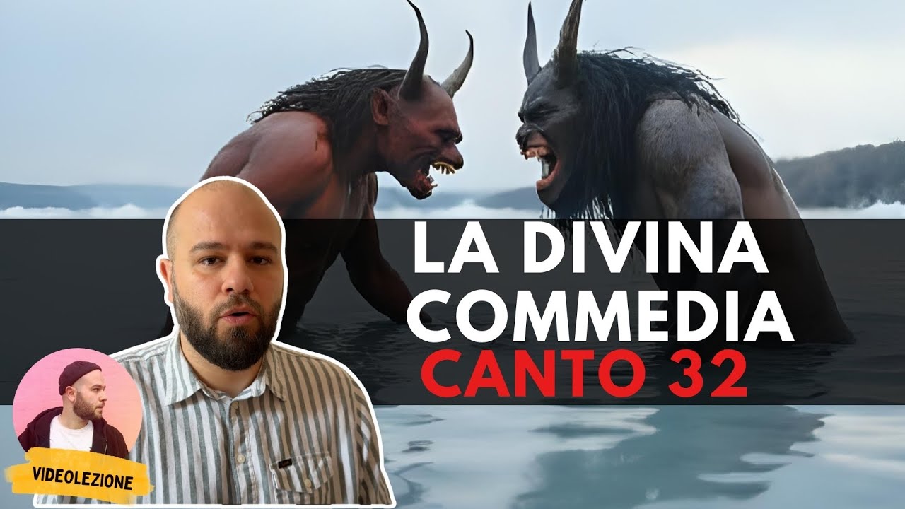 Dante - DIVINA COMMEDIA - Canto 32 INFERNO (riassunto e spiegazione)