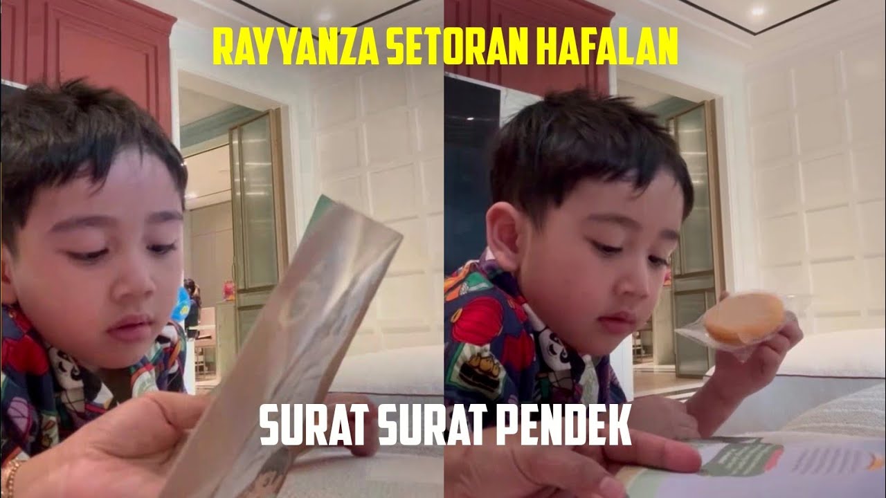 RAYYANZA SETORAN HAFALAN SURAT SURAT PENDEK