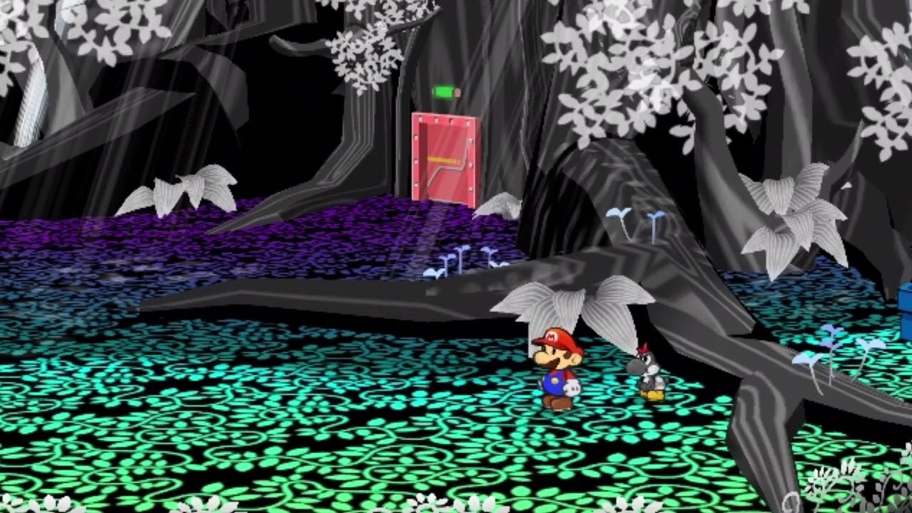 Paper Mario: The thousand year door - Boggly woods {Slowed + Rain ambience}