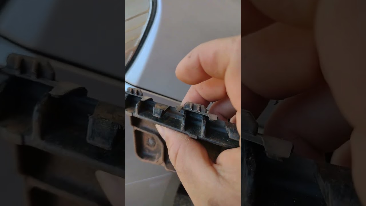 como arrumar para-choque ca&iacute;do na lateral