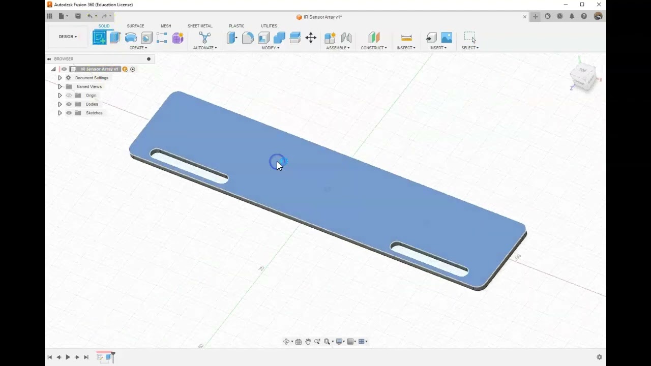 IR Sensor Array Modeling
