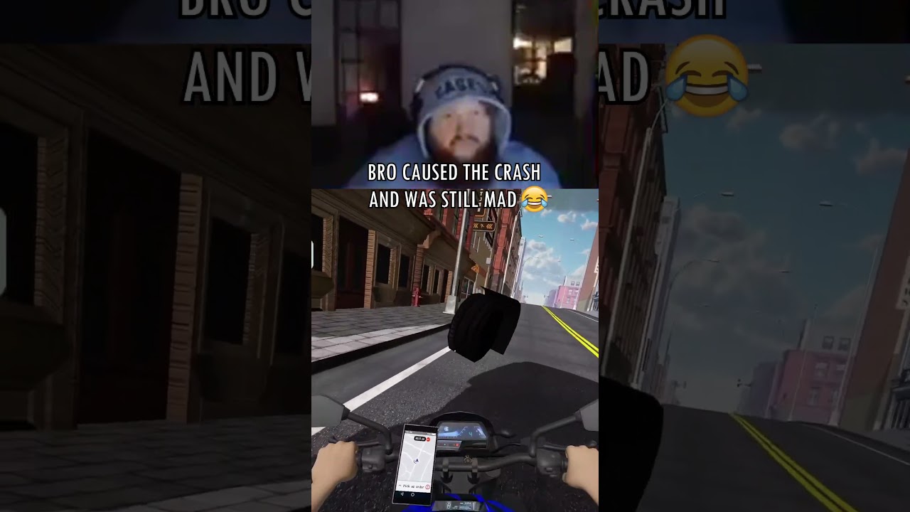 Food Delivery Simulator He Caused It #shorts #ubereats #simulator