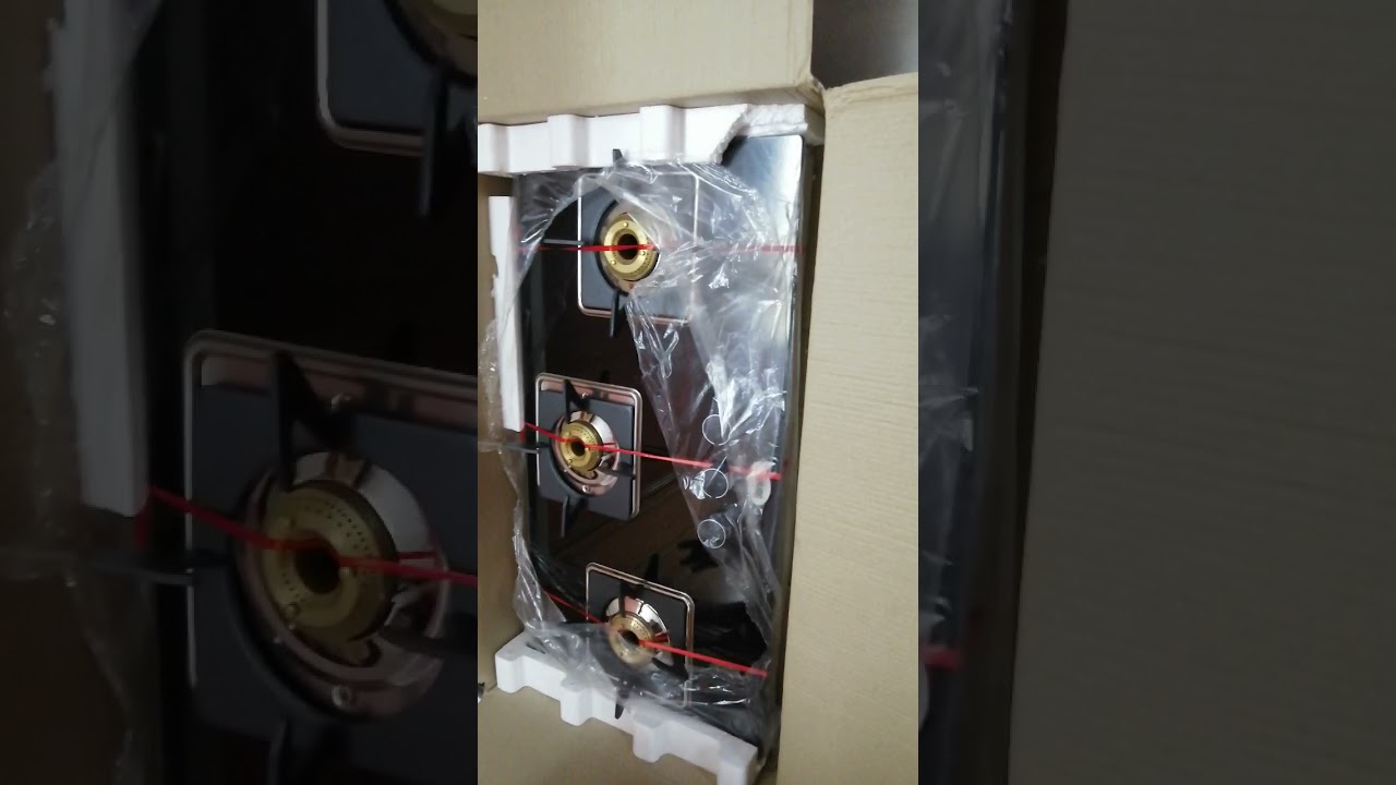 hornbills gas stove 3 burner auto ignition:HOB nob