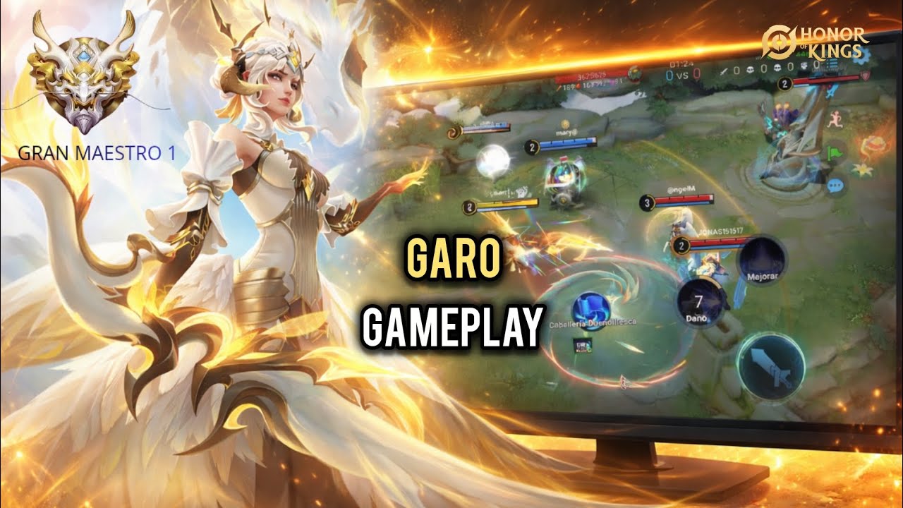 HOK : GARO / FARMEO GAMEPLAY | HONOR OF KINGS 