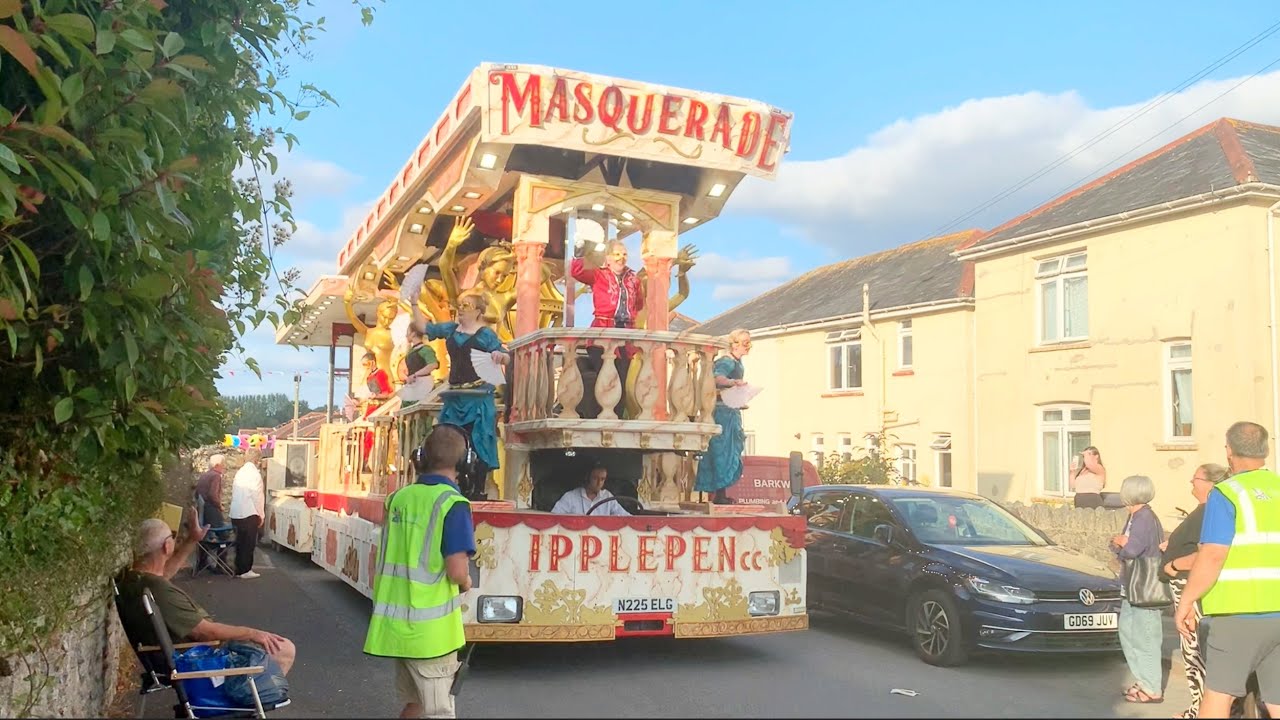 Saturday 9th August 2025 Ipplepen Carnival South Devon England UK