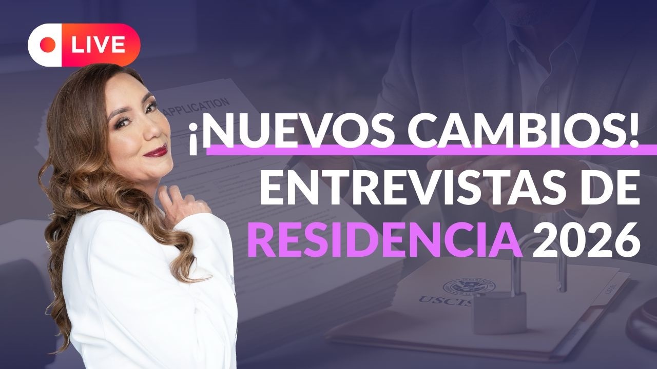 CAMBIOS EN LAS ENTREVISTAS DE RESIDENCIA