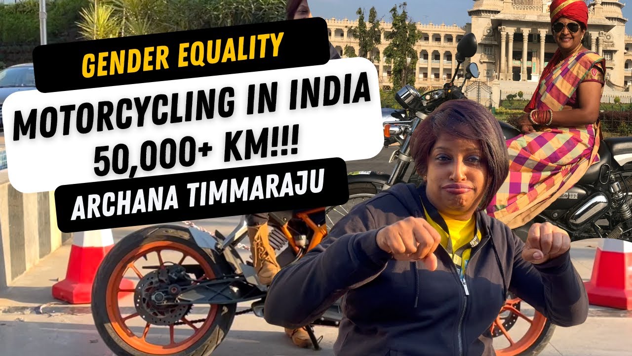 Indian Deaf Female Rode on a MotorCycle 50,000+ Kilometers in India!