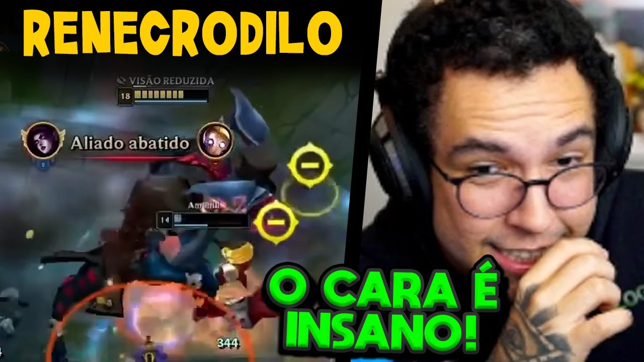 YETZ REACT RENECRODILO - MYLON COM 12K DE VIDA