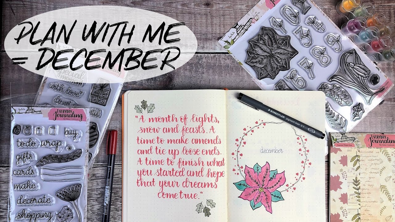 Plan With Me | Bullet Journal | December