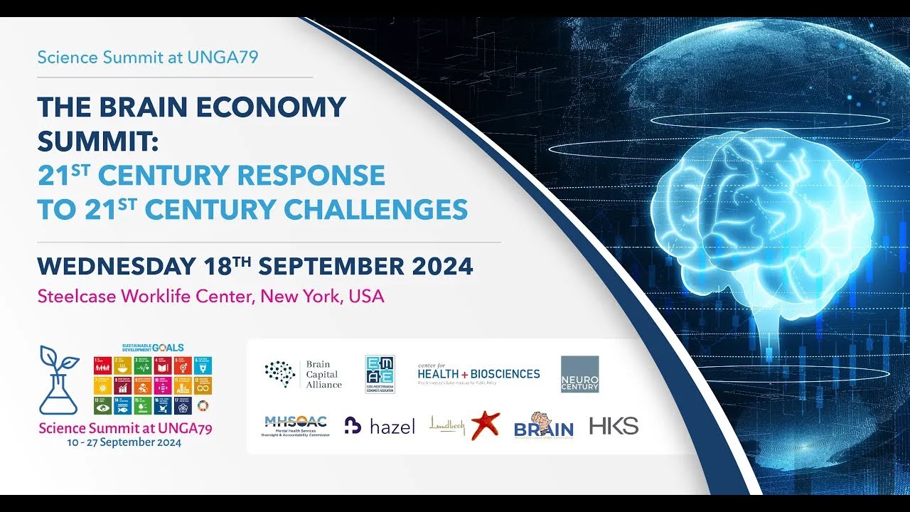 UNGA79 Brain Economy Summit: Living in Brain-Friendly Places