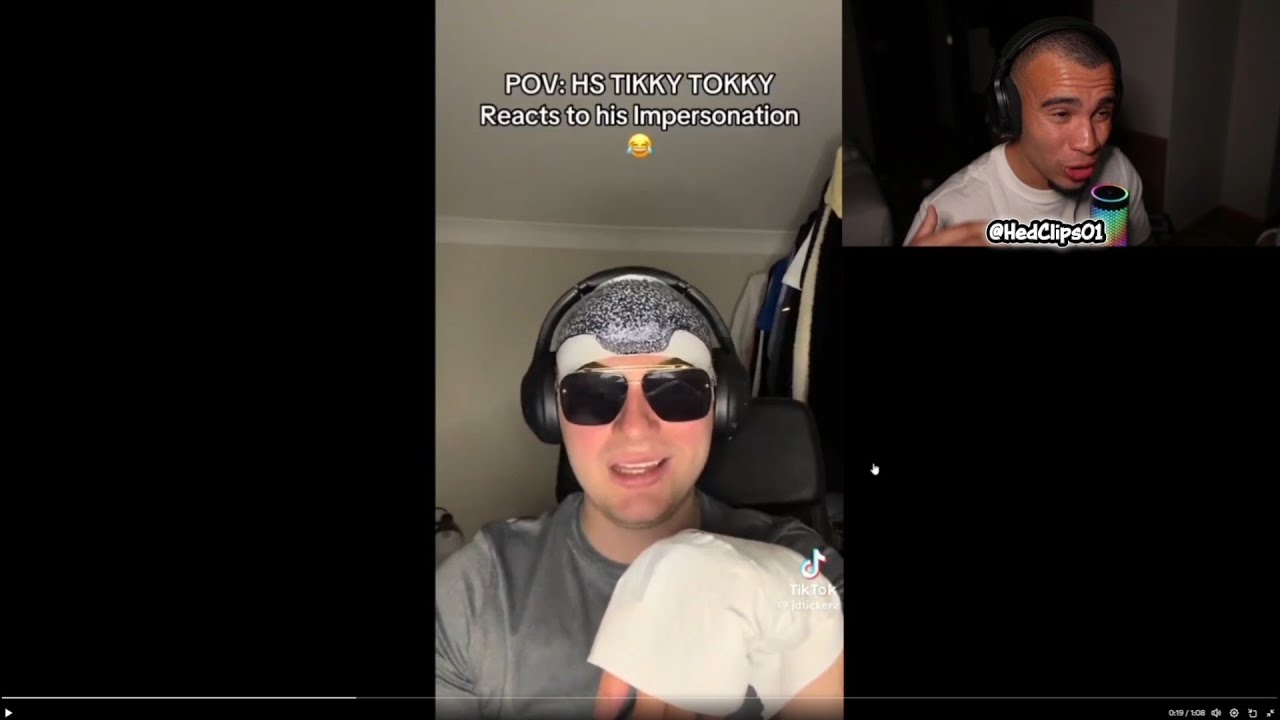 Hstikkytokky Gets Angry After Reacting To An Impersonator! 