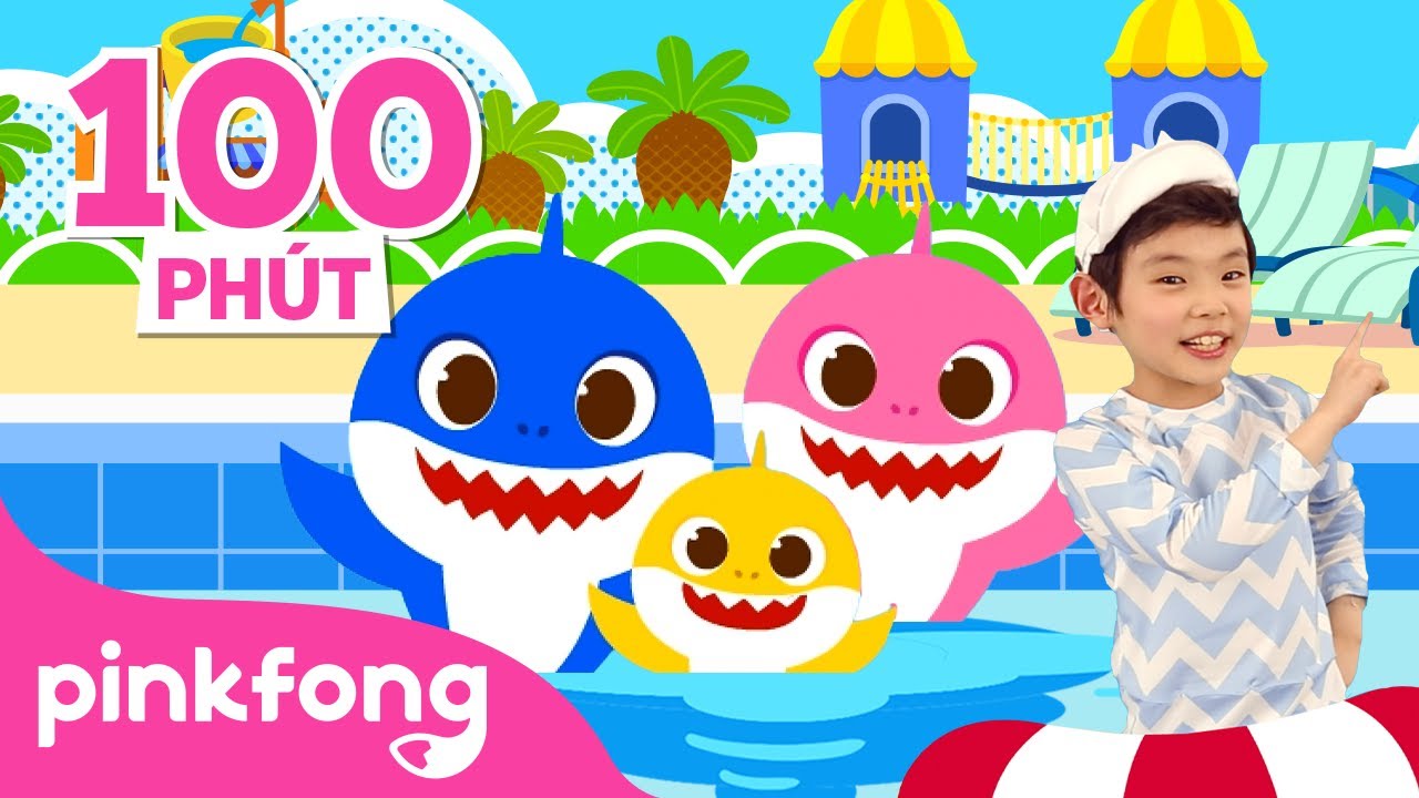 Hè vui cùng Cá Mập Con | + Tuyển tập | Baby Shark | Pinkfong! Nhạc thiếu nhi