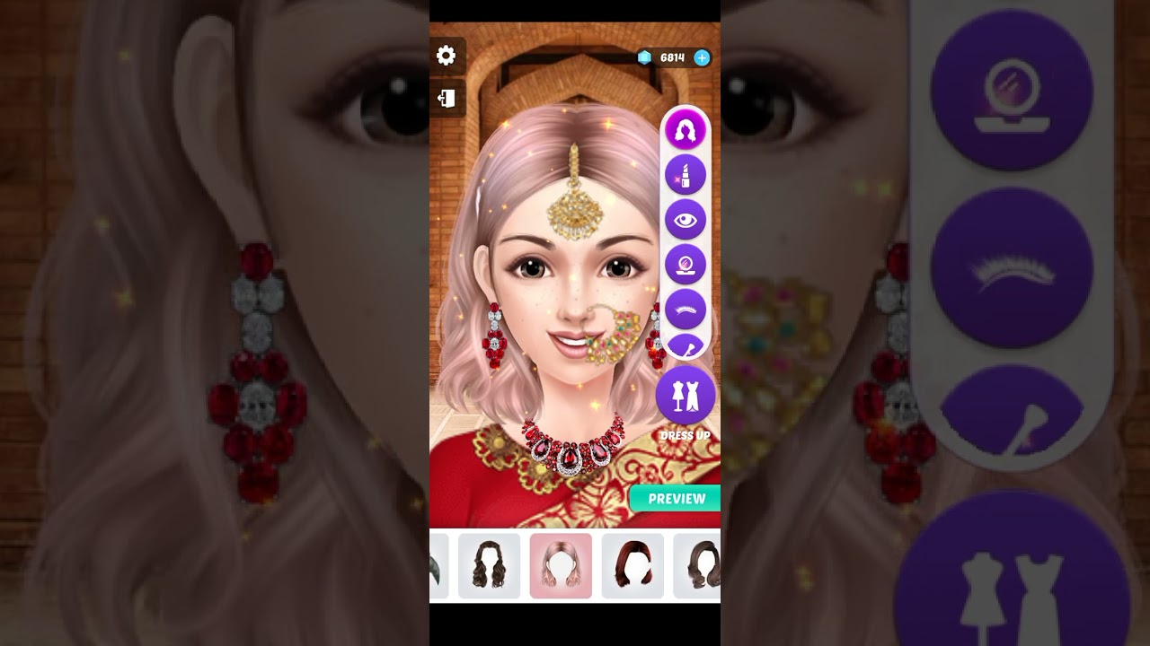  Fashion show game Indian saree for designer doll doll#fashion show game saree for designer doll 