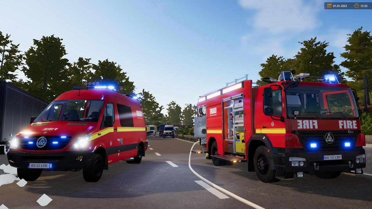 Emergency Call 112 - London Firefighters Responding!