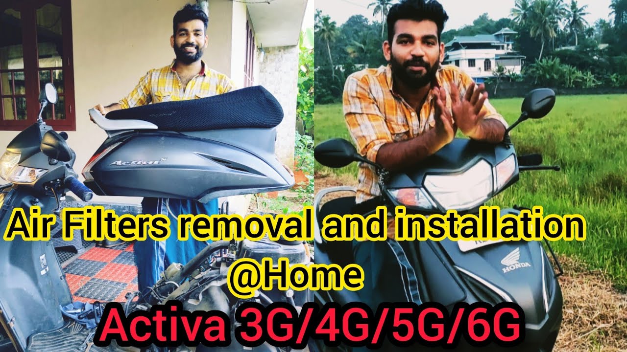 Activa Servicing at Home | Activa Filter Change | Scooter Servicing in Malayalam
