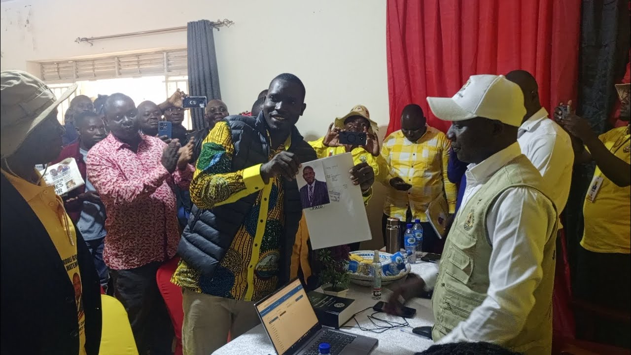 Hon Wakooli Godfrey Matembu Dully nominated to contest for Butiru county 2026-2031