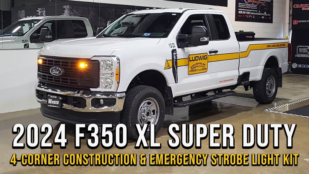 Комплект аварийных стробоскопов для F-350 XL Super Duty 4-Corre 2024