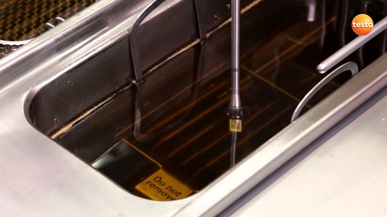 Checking the quality of cooking oil Using the testo 270