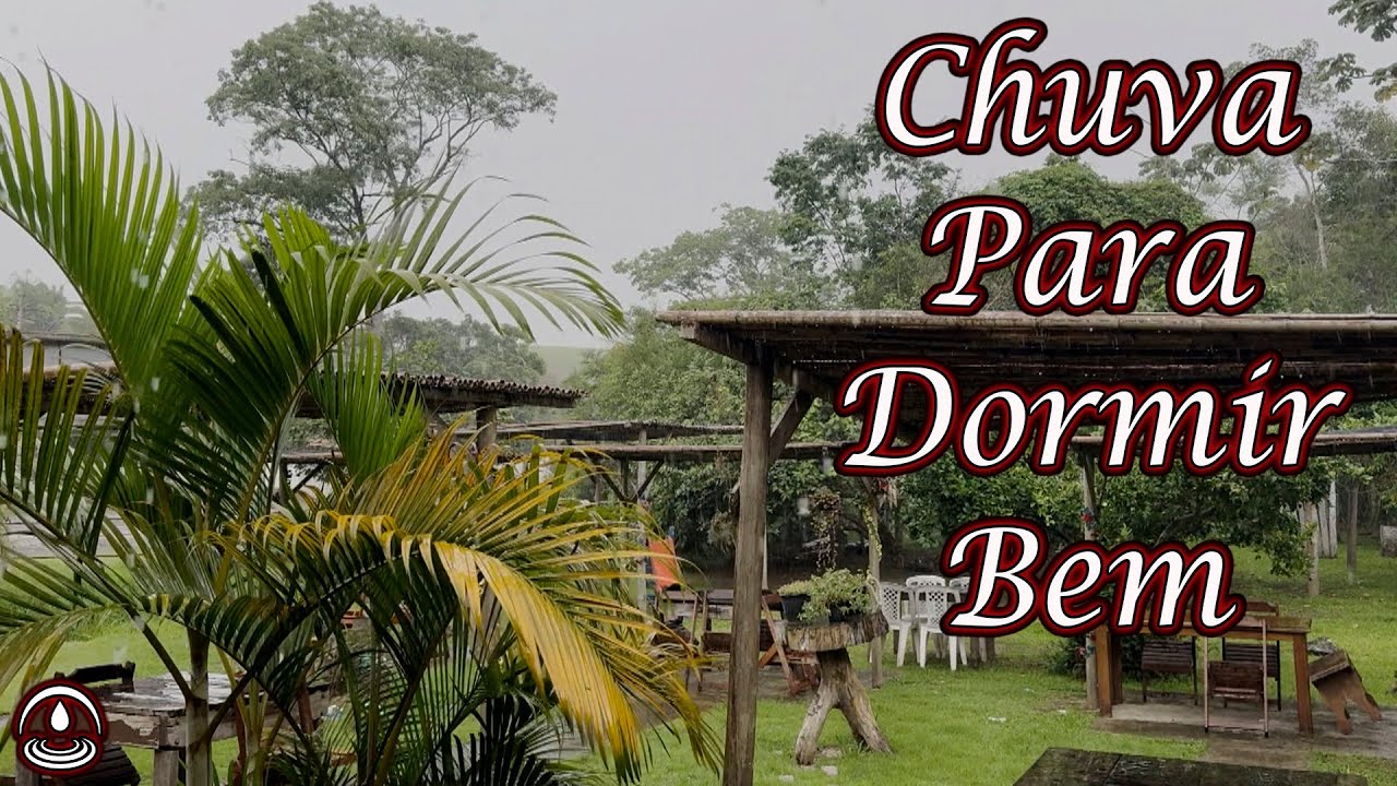 Som de CHUVA com TROVÕES para Dormir Bem
