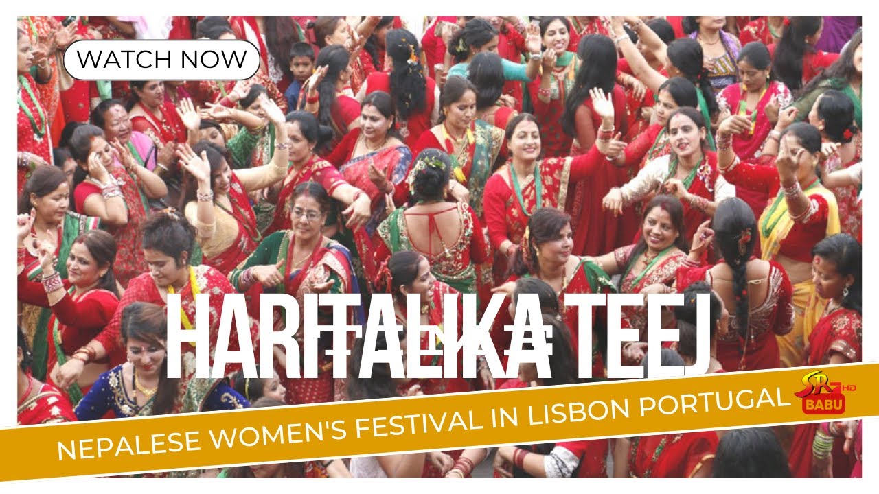Nepalese Women's Festival: Haritalika Teej in Lisbon Portugal