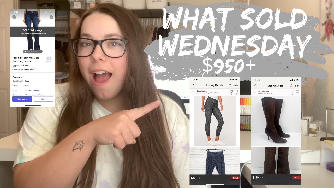 Another Slow Sales Week! September Sucks! | What Sold Wednesday | Poshmark and Mercari Sales