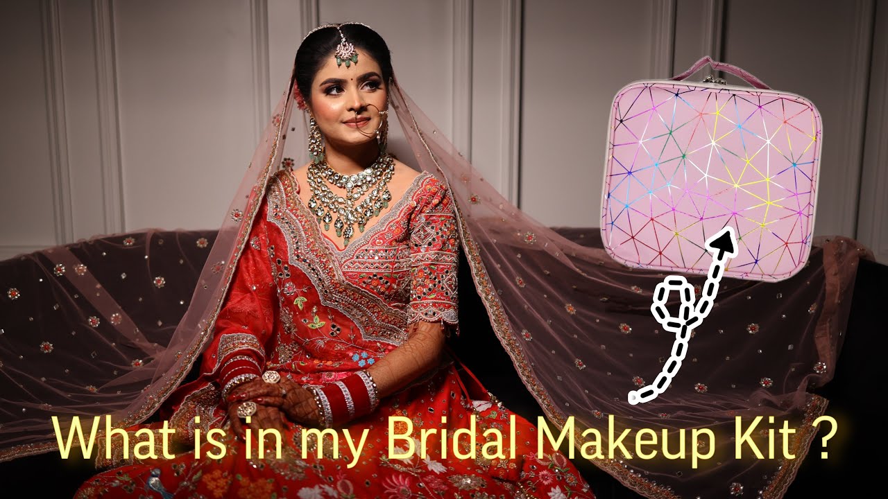 What is in my BRIDAL MAKEUP KIT ? After Marriage Vanity Essentials & more ! Kashika