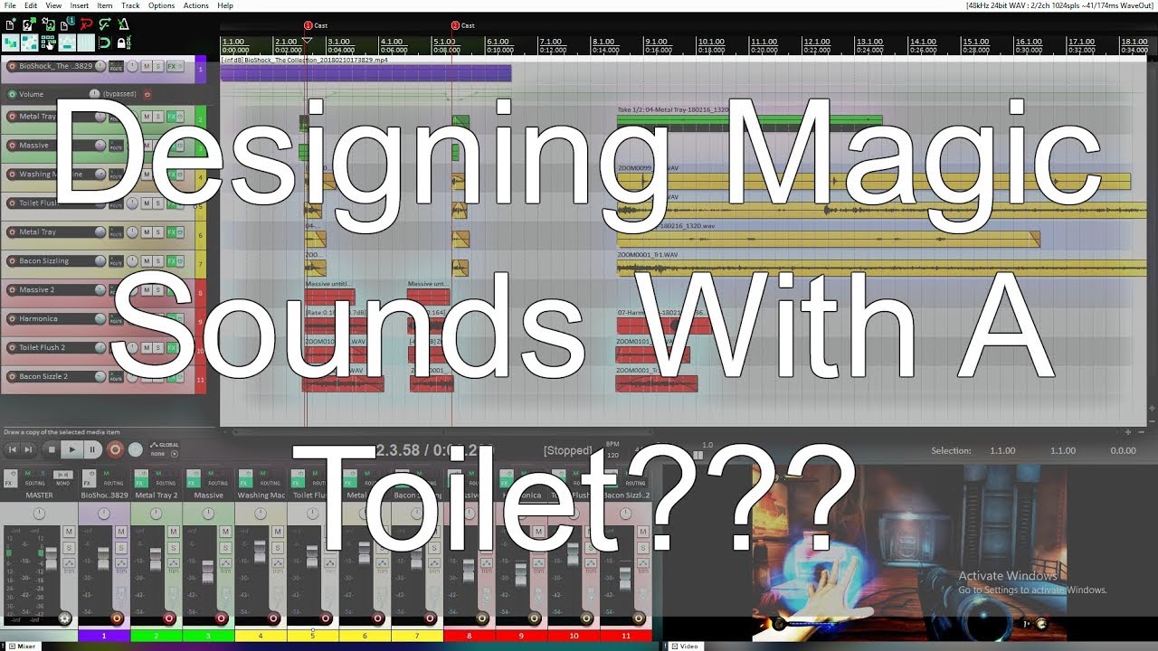 Designing Magic Sounds With A Toilet???