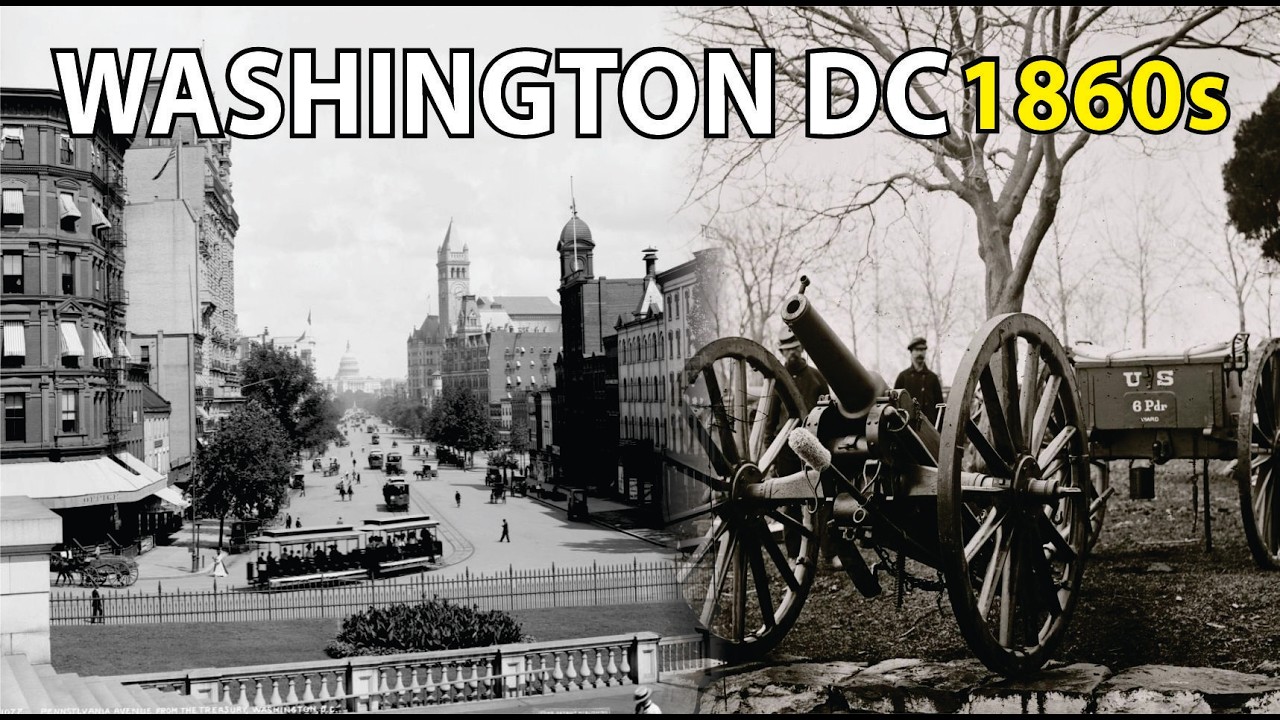 Washington D.C. in the 1860s: Rare Photos of the U.S. Capital During the Civil War