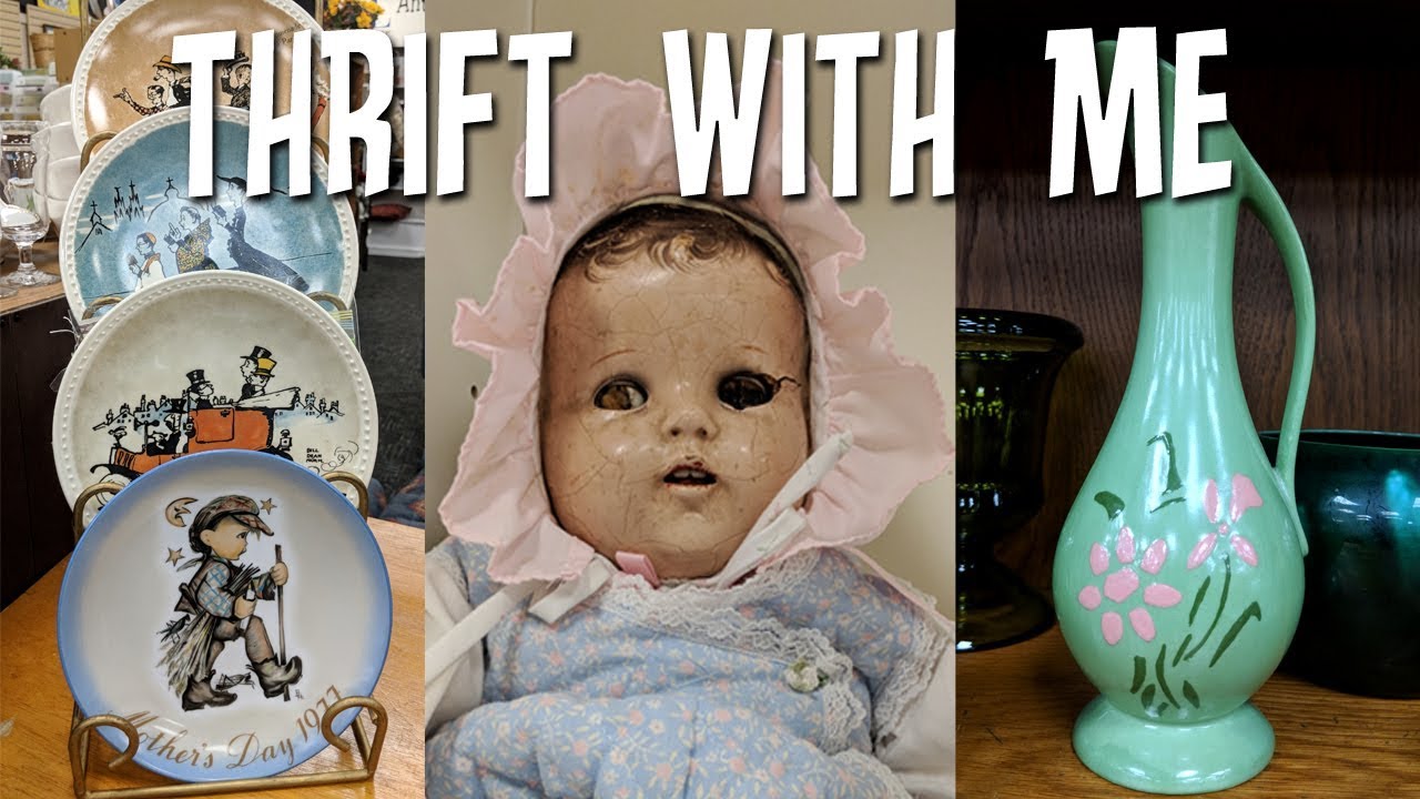 Thrift with Me-Antiques+Vintage Dolls-A to Z Thrift Shop Raleigh NC