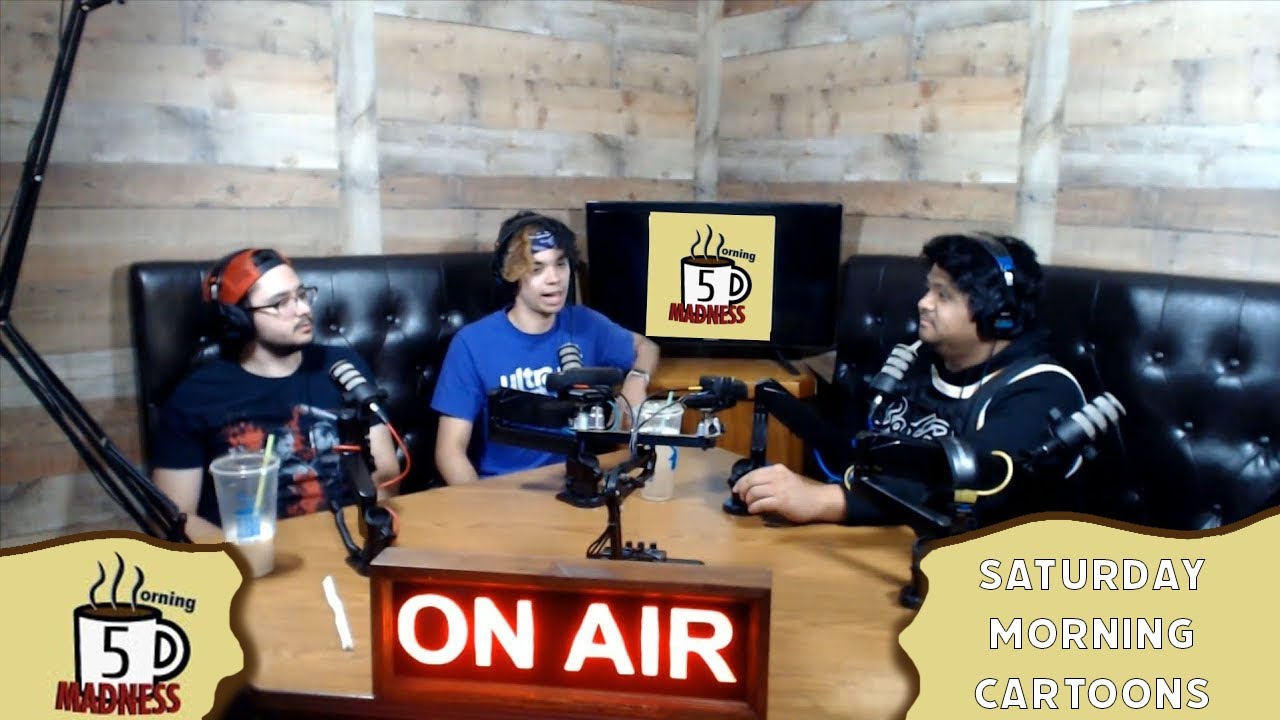 #5 - Saturday Morning Cartoons! - The Morning Madness Podcast!