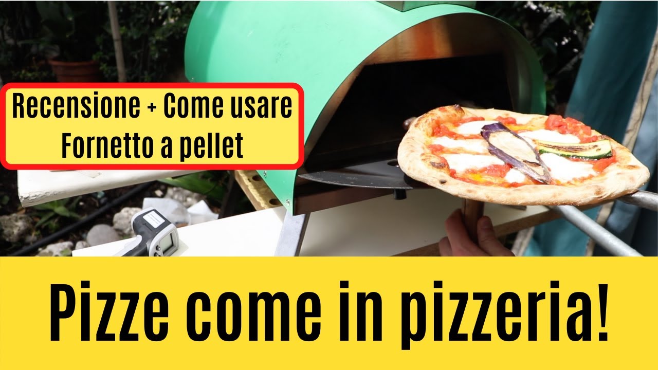 Fornetto a legna e pellet. Pizze come in pizzeria!