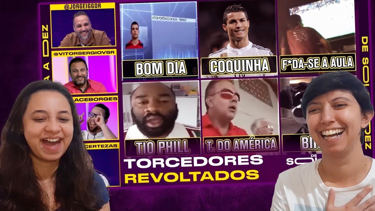 QUAL &Eacute; O MELHOR &Aacute;UDIO/V&Iacute;DEO DE TORCEDOR REVOLTADO COM O TIME? | DE SOLA A DEZ REACT