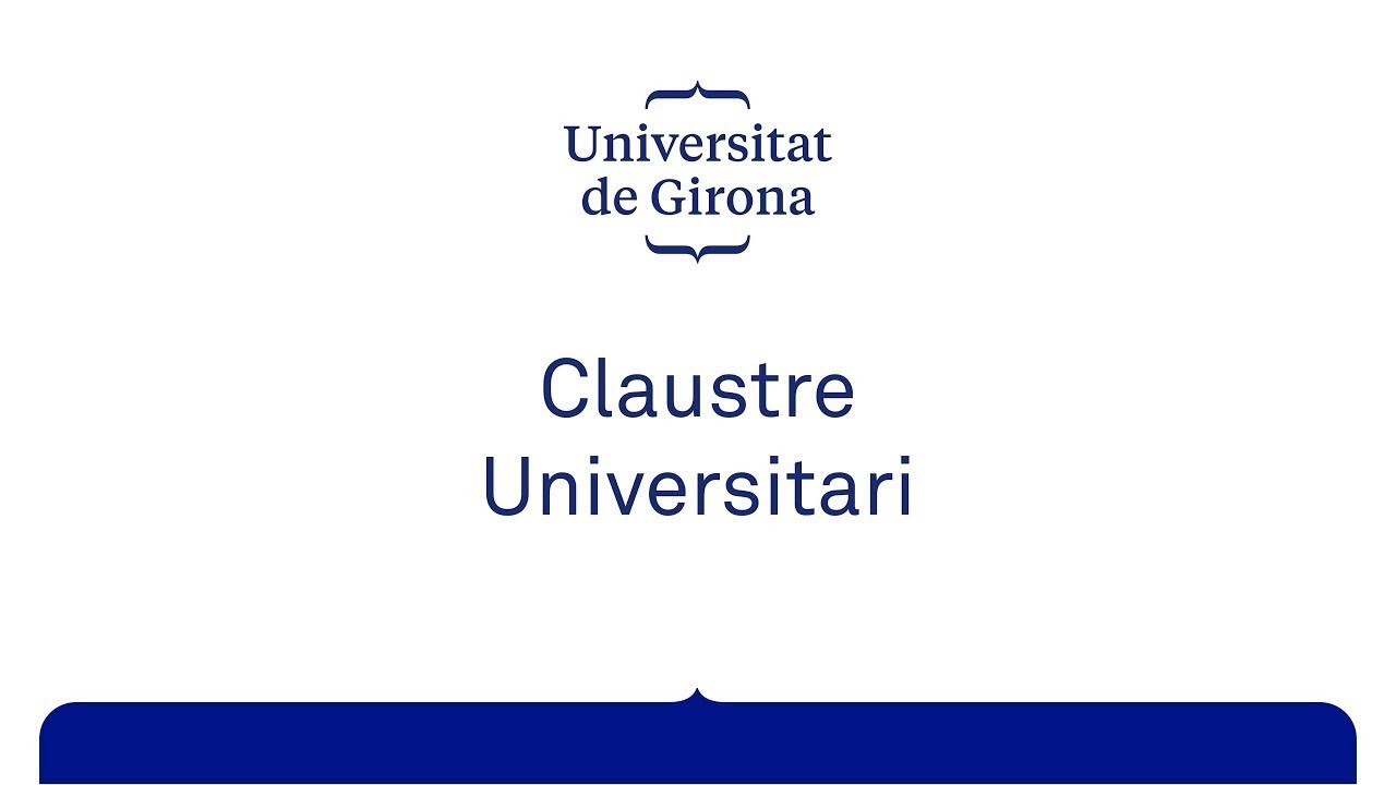 Sessió 1/2026 de Claustre Universitari
