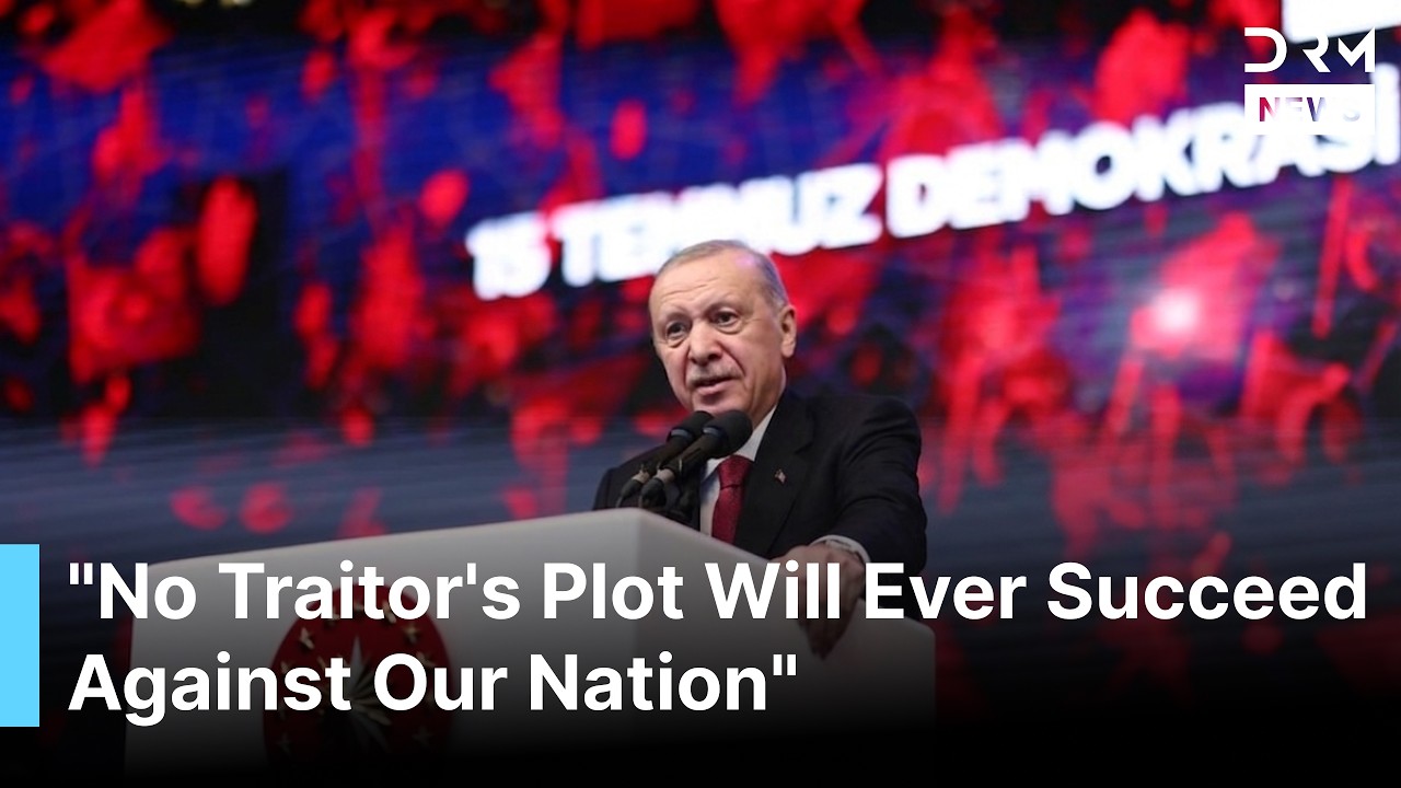 Turkish President Erdogan Marks 10 Years Since Failed Coup with Defiant Speech in Ankara | AC1G