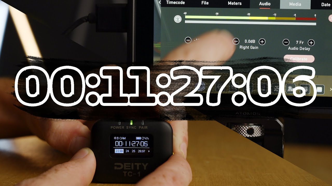 Setting up TIMECODE for DOCUMENTARY filmmaking | Feat: Deity TC-1