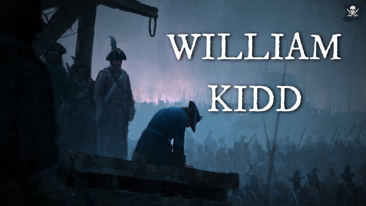 Kapitán William Kidd: Lovec pirátů, který skončil na šibenici