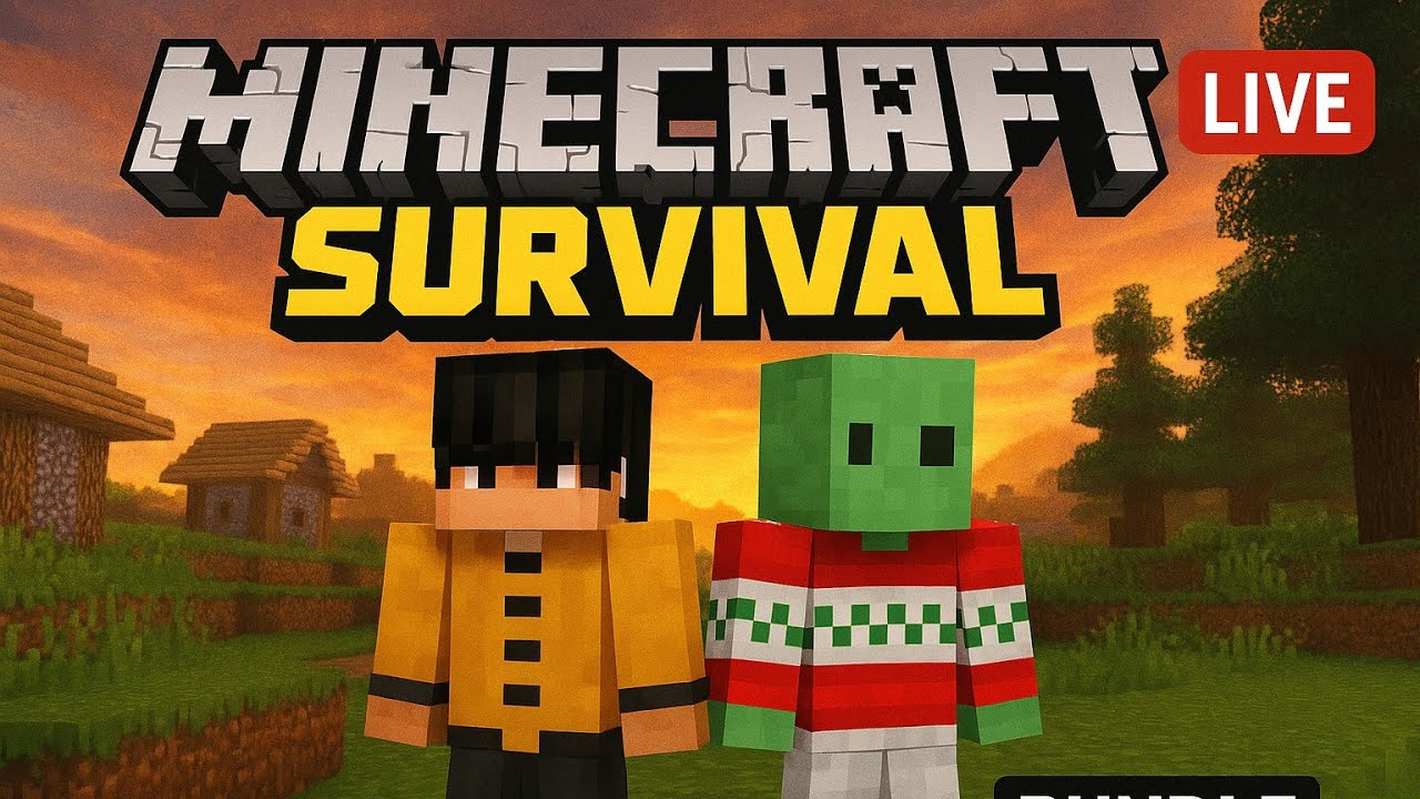 Minecraft Survival Series(From Nothing To Legend)day23