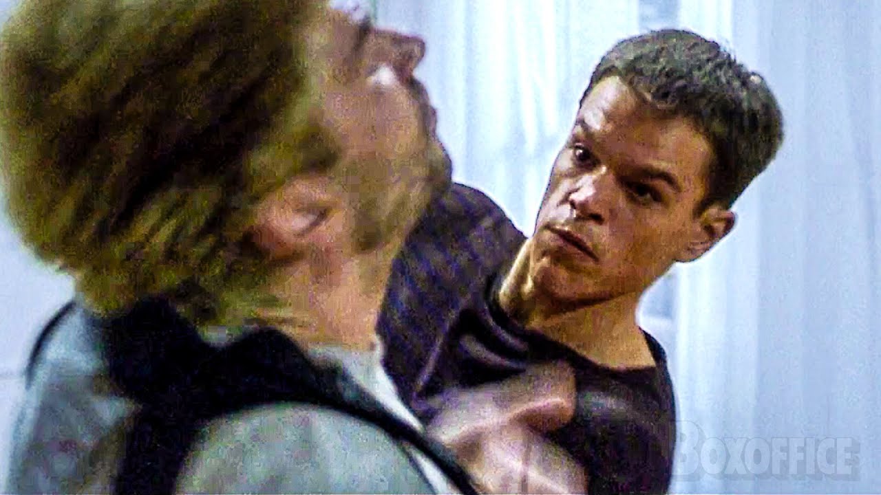 10 minutos de Jason Bourne espancando outros super agentes 🌀 4K