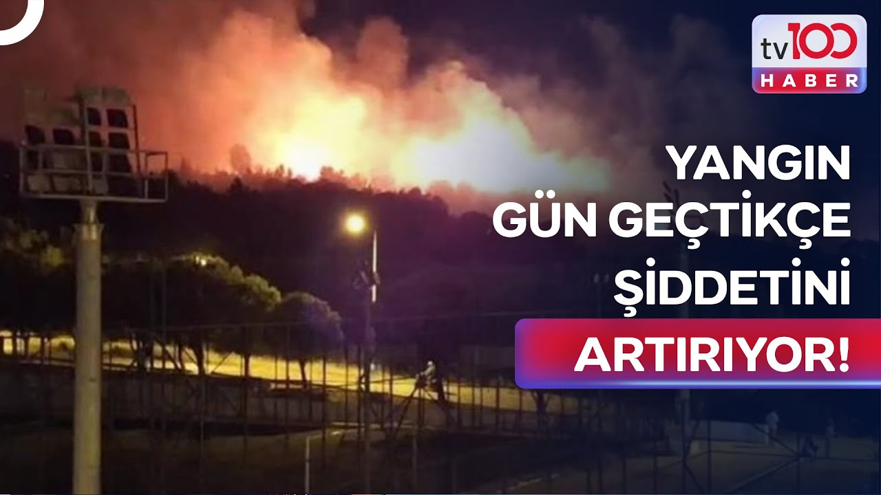 Gaziemir'deki Yangın Buca'ya Sıçradı! | tv100 Haber