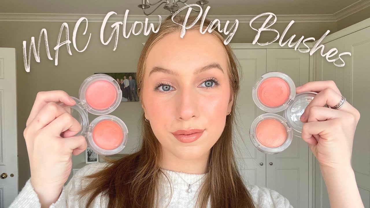 Румяна MAC Glow Play 🤍 | Свотчи и примерка