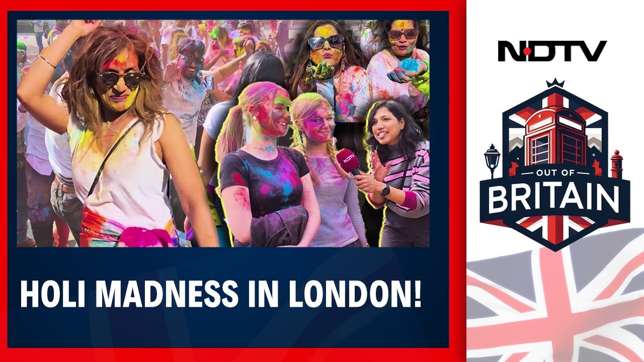 Holi Celebrations In London: Britain's Capital Lights Up With Holi Festivities