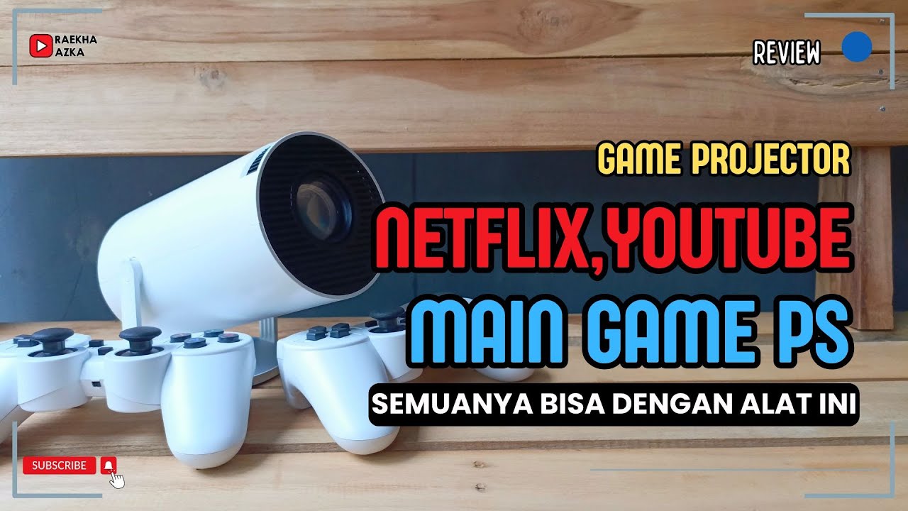 Game Projector HY 300 + Games | All in One Entertainment