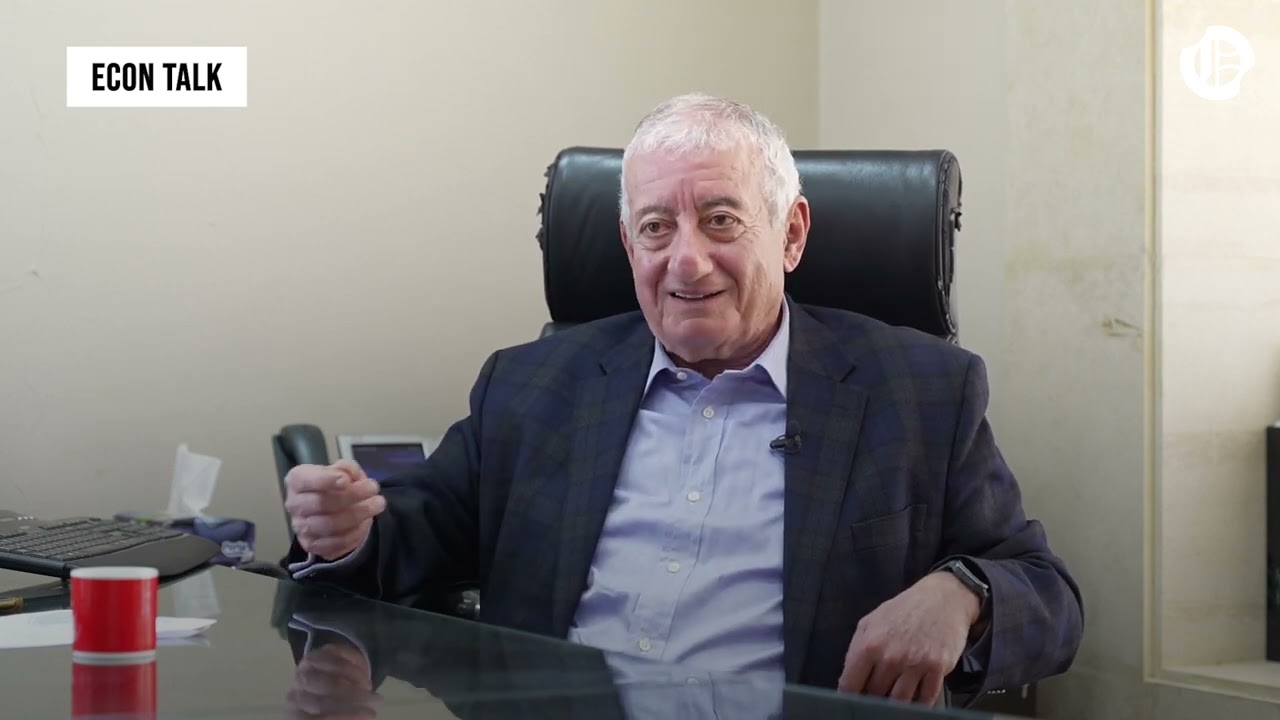 Discussing the bank restructuring draft law with Wassim Shahin
