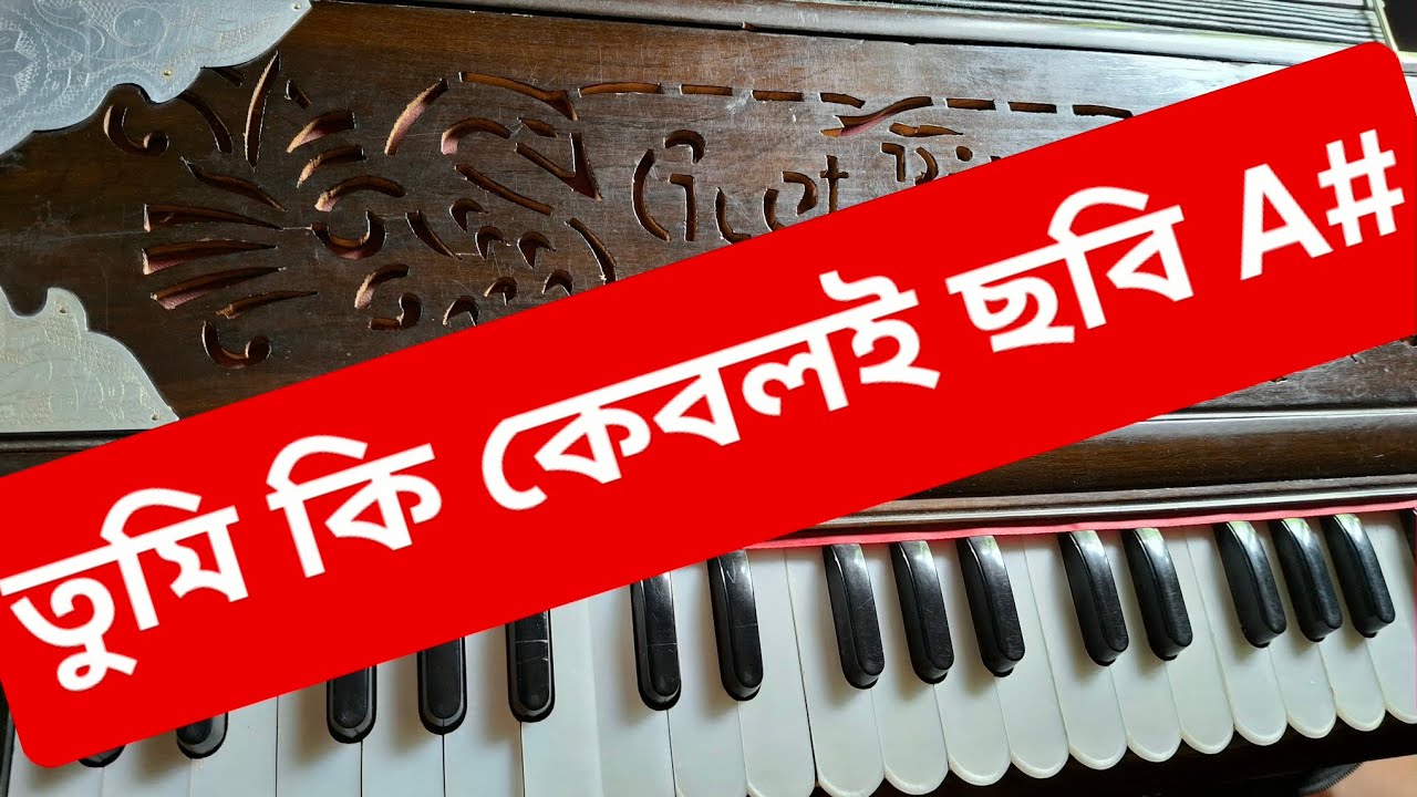 তুমি কি কেবলি ছবি/A#/বিচিত্রপর্যায়/কাহারবাতাল/#tuneworld #priyantinidas #harmonium#rabindrasangeet 