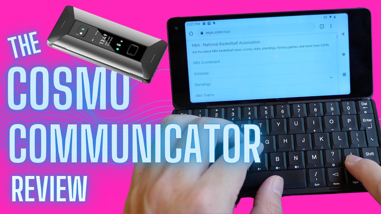 Обзор Cosmo Communicator: возвращение к клавиатурному КПК