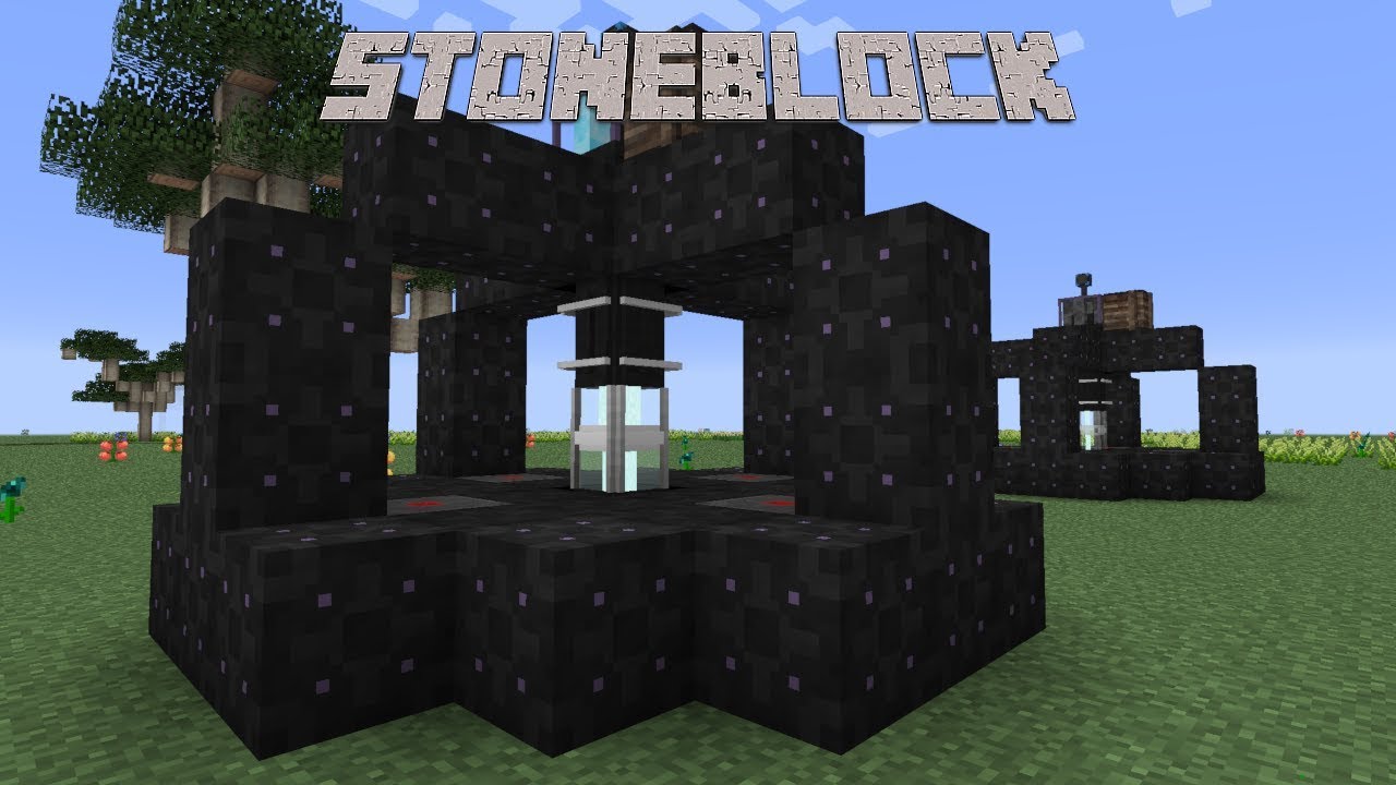 StoneBlock - VOID RESOURCE SPEED UPGRADE [E27] (Modded Minecraft)